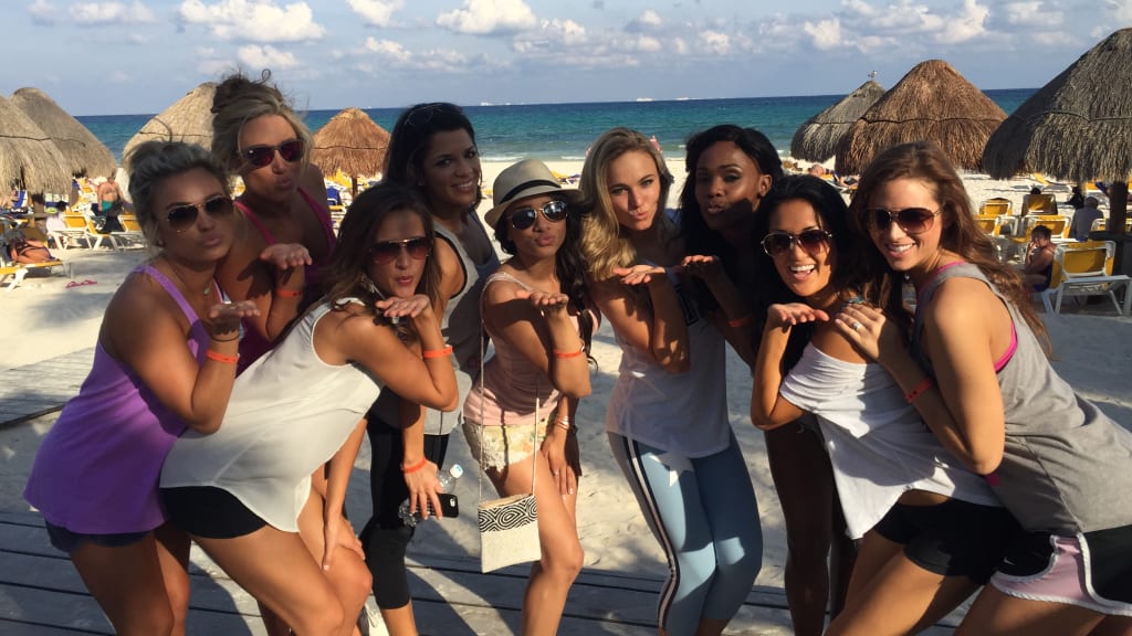 Dallas Cowboys LOOK: Cheerleaders Shoot Swim Calendar In Mexico - FanNation Dallas  Cowboys News, Analysis and More