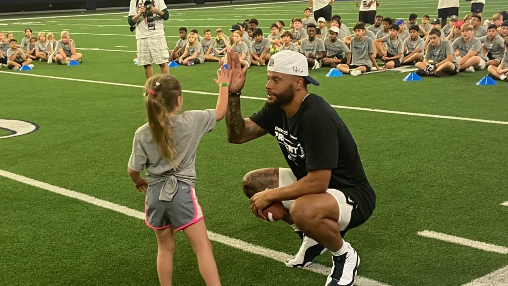 Dak Prescott Football Camp for Kids Kids Activities Blog