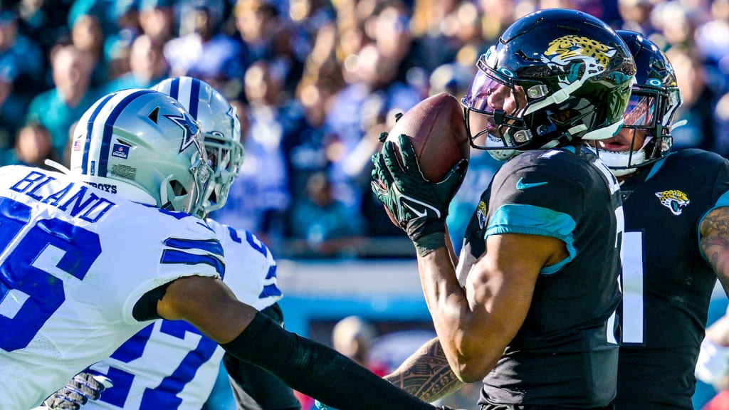 Jaguars return Prescott interception for TD, stun Cowboys 40-34 in OT 