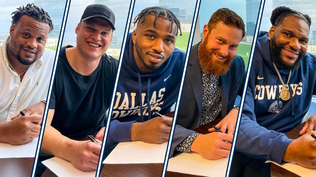 Five Free Agents Officially Sign With Cowboys