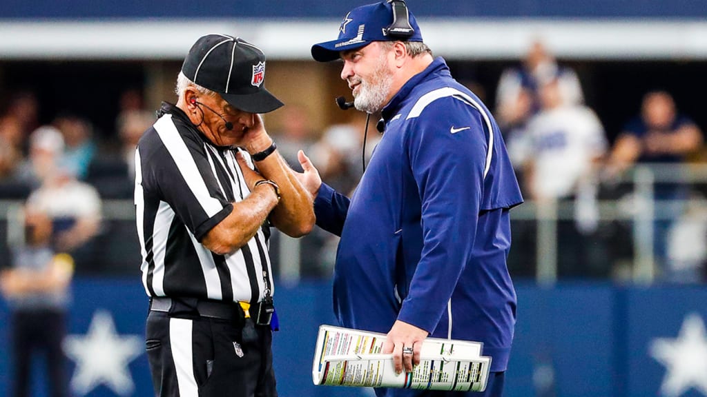 A Dallas Cowboys fan wears a turkey hat before an NFL football game against  the Raiders on Thur …