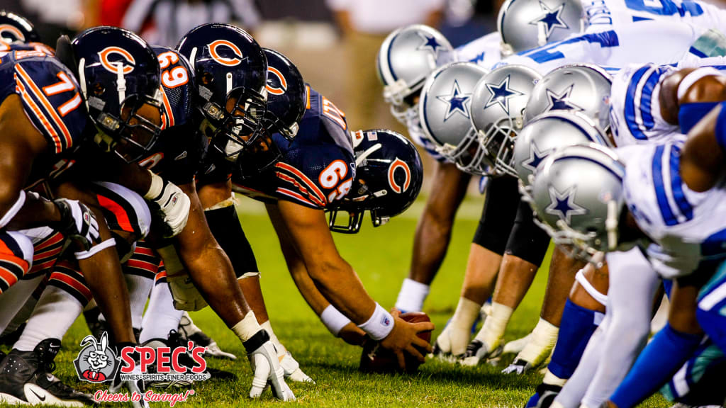 Photo: Dallas Cowboys vs Chicago Bears in Arlington, Texas