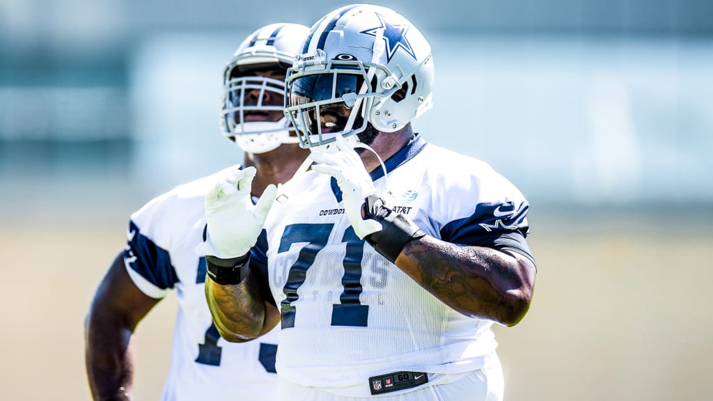 Dallas 'Arrogance': Inside Practice with New Cowboys OT Jason