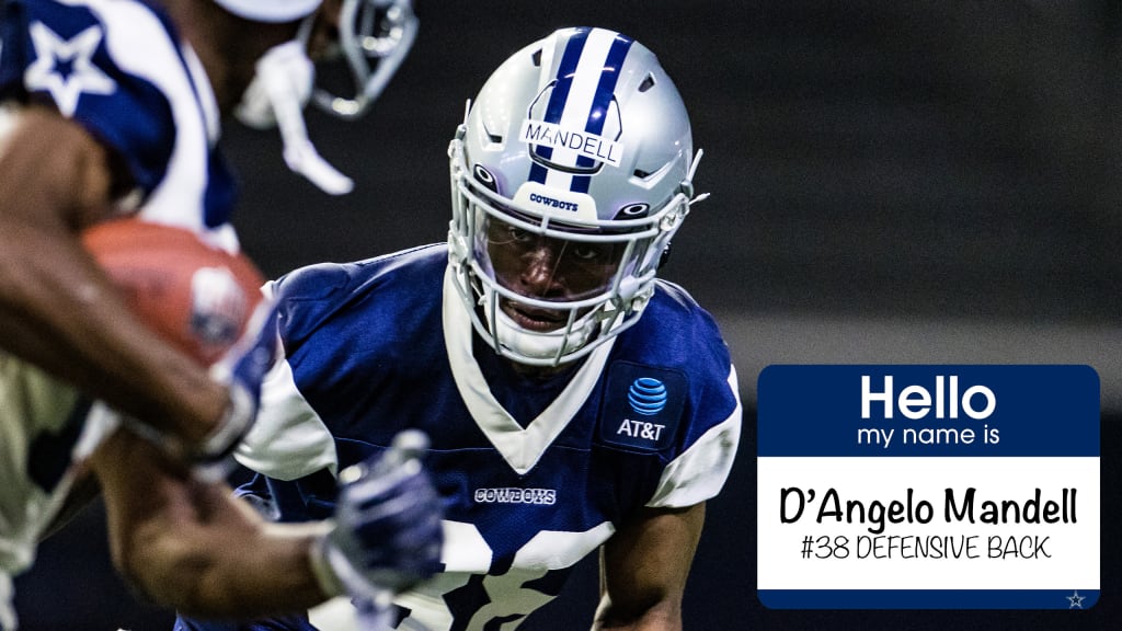 D'Angelo Mandell (DB) Shop - Dallas Cowboys - Yahoo Sports