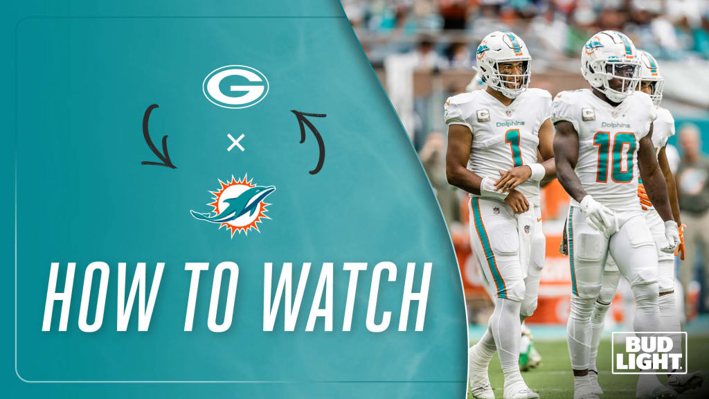 How to Watch, Stream & Listen: Green Bay Packers vs Miami Dolphins