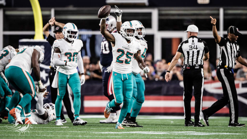 NFL - Miami Dolphins. New England Patriots. Coming in Week 1. #Kickoff2020  #ItTakesAllOfUs 