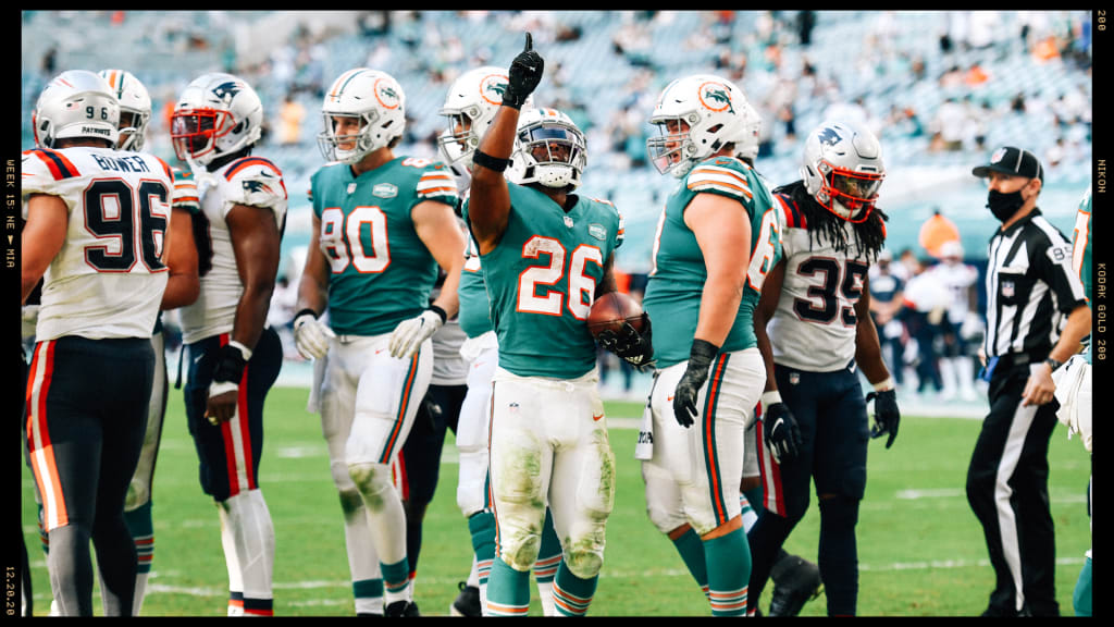 Dolphins' Salvon Ahmed rushes for 122, will give grandma game ball