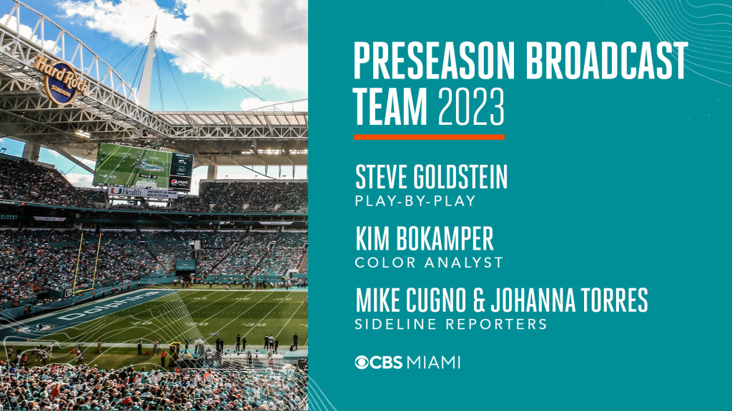 RELEASE: Miami Dolphins Announce Preseason Broadcast Team