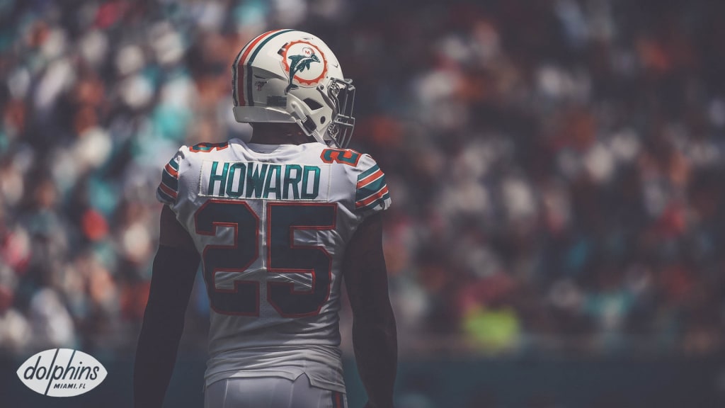 Download Miami Dolphins Gear Xavien Howard Wallpaper