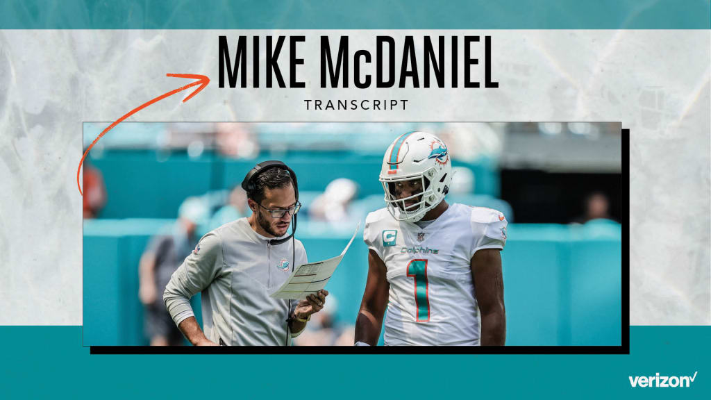 Dolphins' Mike McDaniel pleased with Austin Jackson's progress