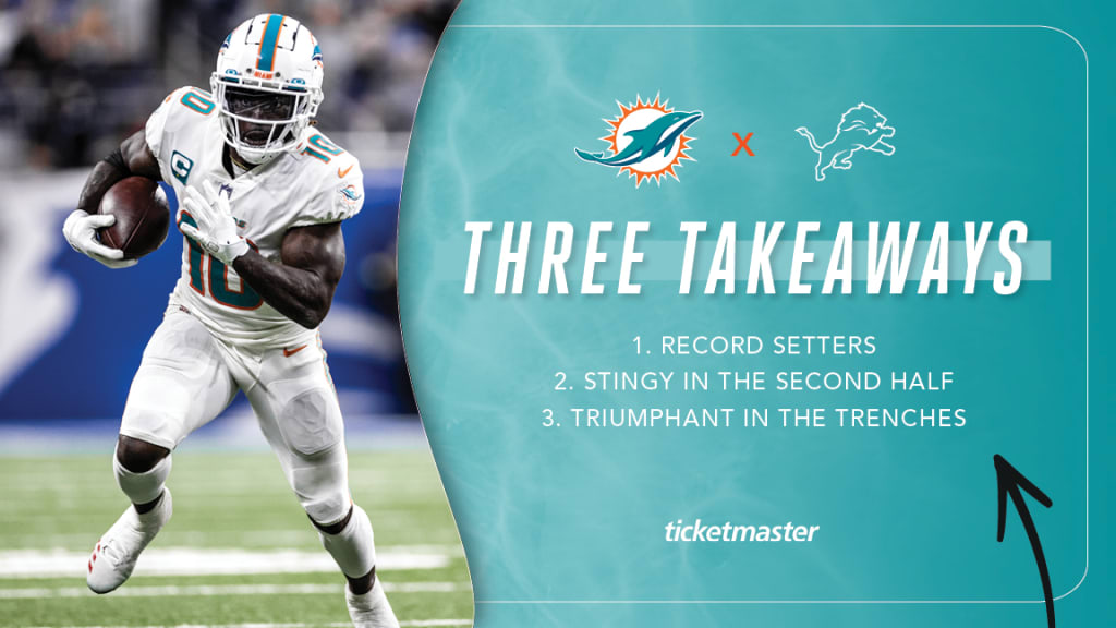 Three Takeaways Miami Dolphins Carolina Panthers Week 12 NFL 2021