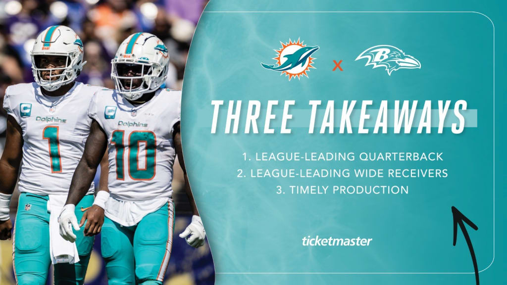 Dolphins-Ravens: Top takeaways from Miami's astonishing win