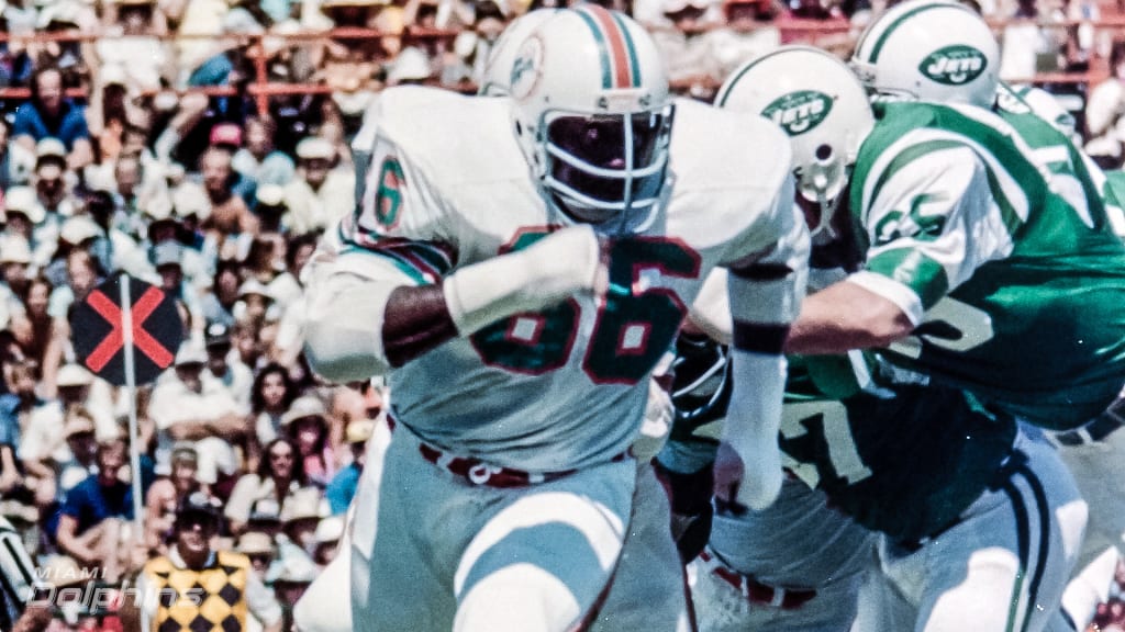 LARRY LITTLE MIAMI DOLPHINS 8X10 SPORTS PHOTO #90 