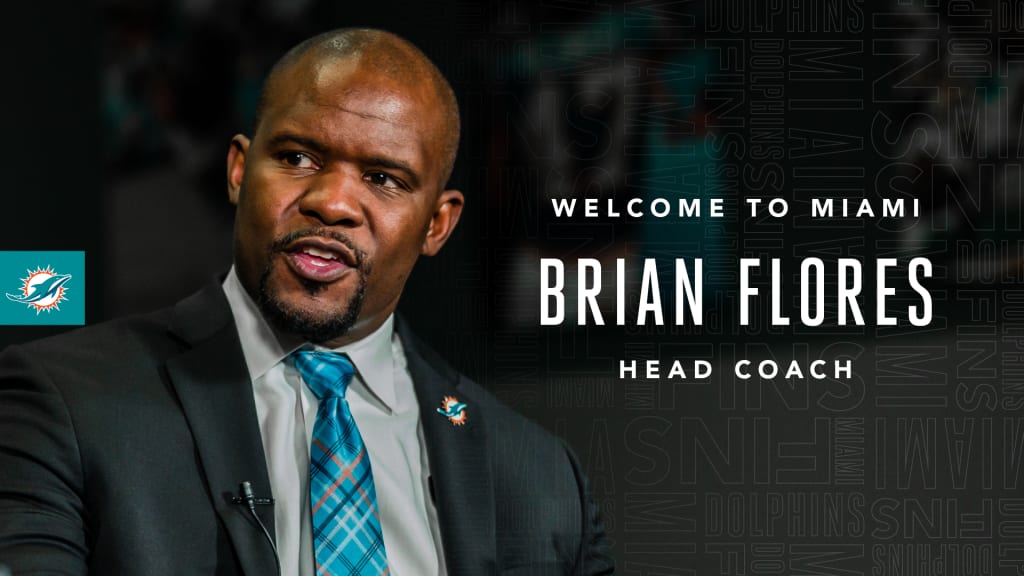 Who is Miami Dolphins head coach Brian Flores