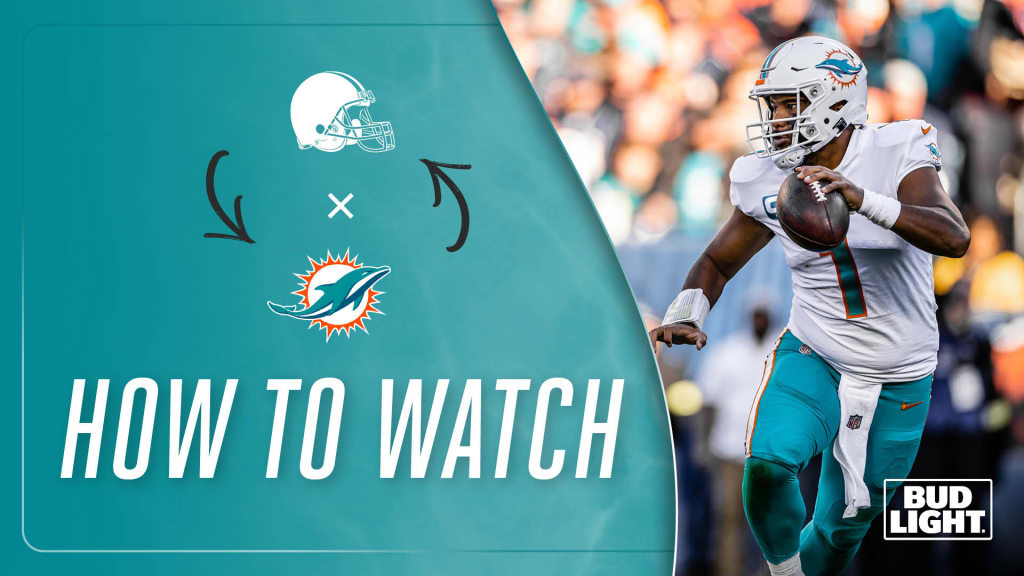 How to Watch, Stream & Listen: Cleveland Browns vs Miami Dolphins