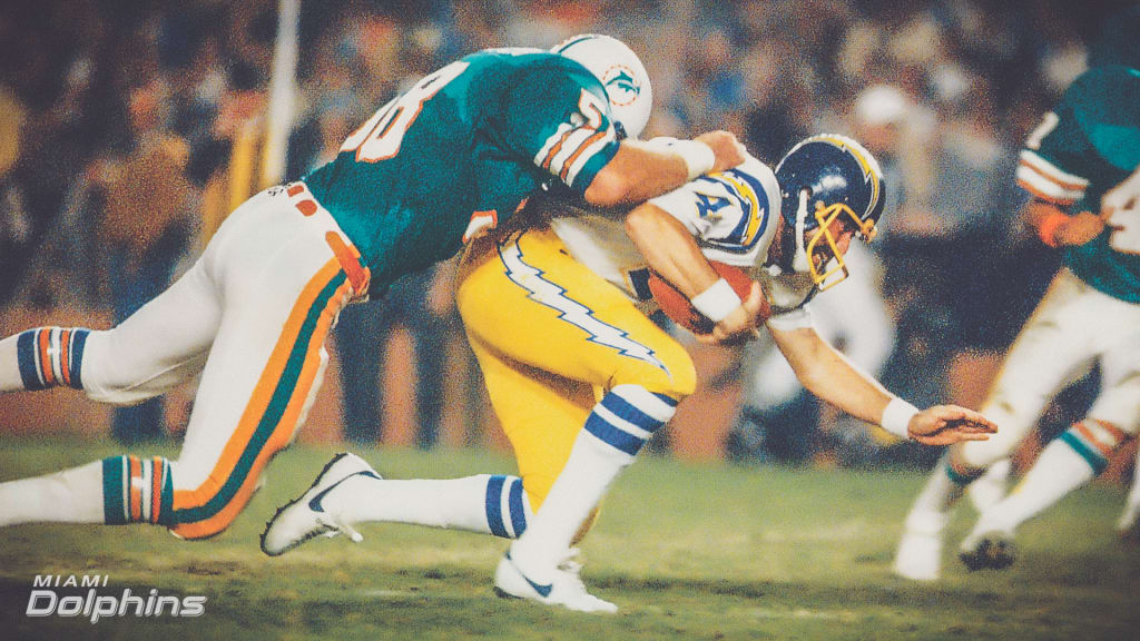 Kim Bokamper Dan Founts The Epic in Miami Dolphins San Diego Chargers 1981  1982 Playoffs