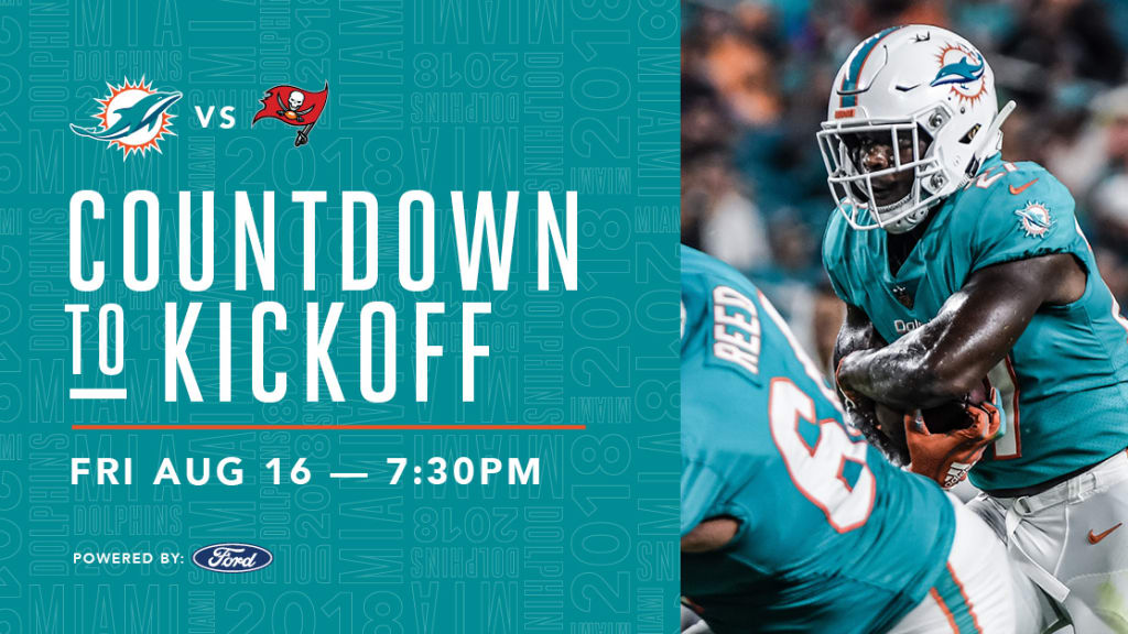 Dolphins vs. Buccaneers: NFL preseason game live streaming options,  kick-off time