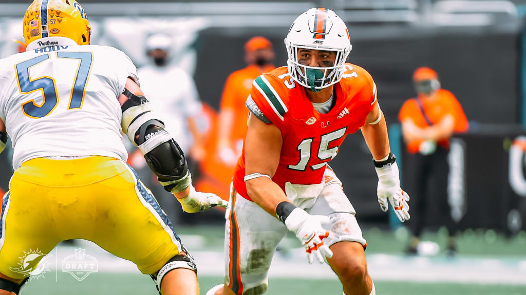 Miami Dolphins 2021 NFL Draft Defensive End Jaelan Phillips