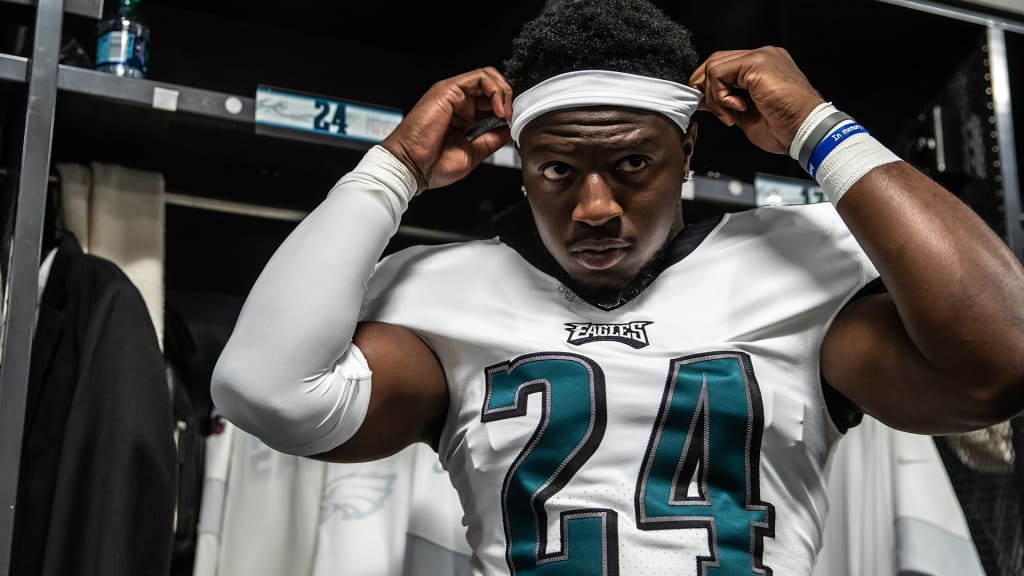 Eagles rookie Britain Covey refused access to players' parking lot