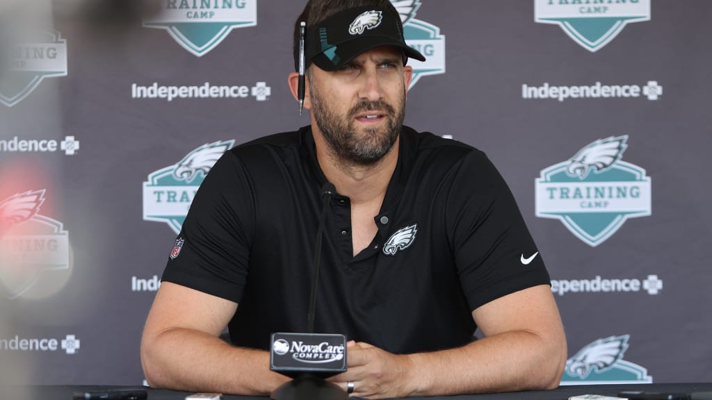 Nick Sirianni gives Eagles injury updates, shows confidence in OL