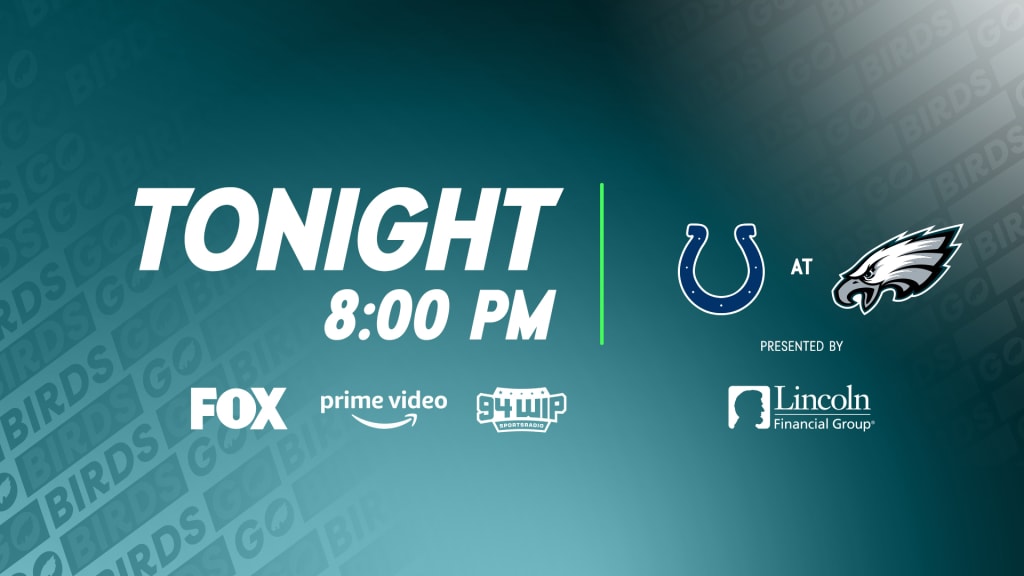 What TV channel is Eagles-Colts on today? Live stream, time, how