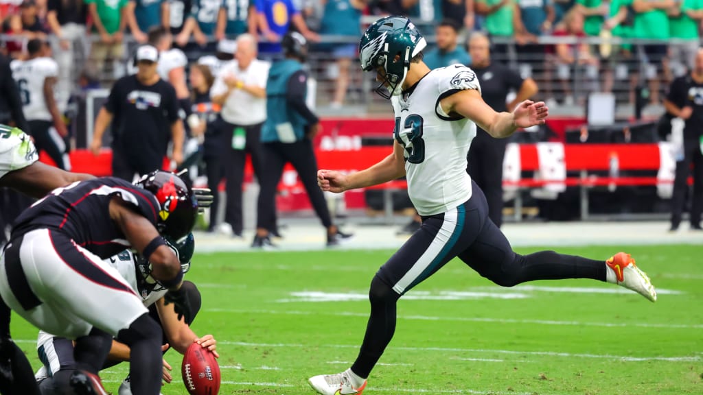 What was going through Eagles' Cameron Dicker's mind before hitting the game-winning  field goal? 