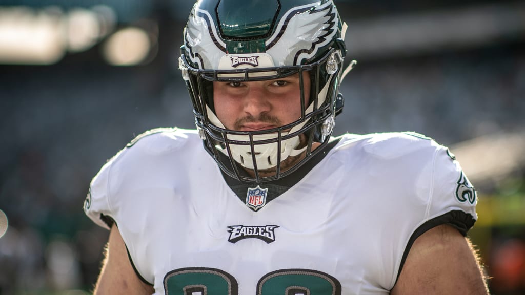 How Eagles' Landon Dickerson was able to 'dominate' defensive linemen 