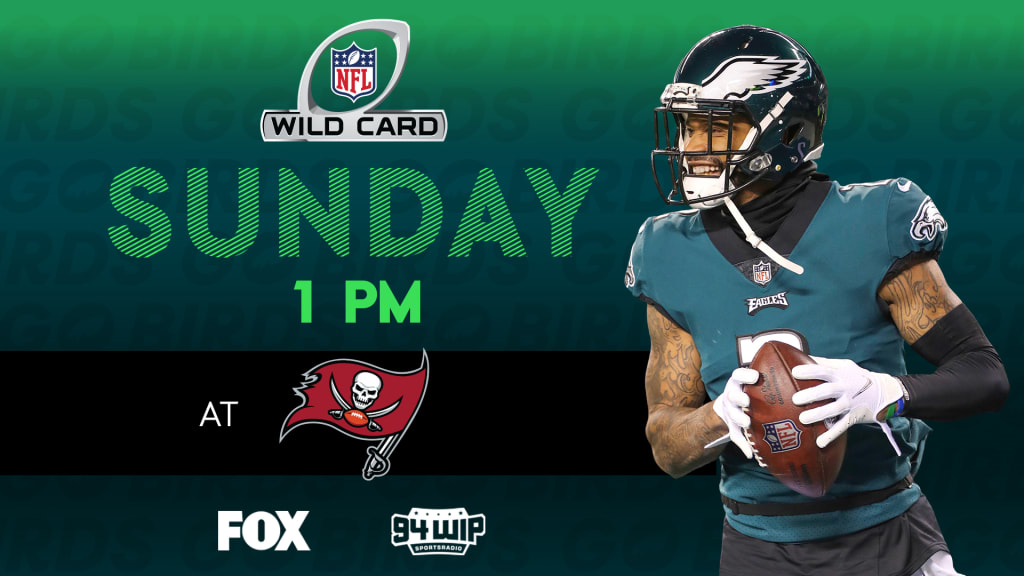 Eagles will face the Buccaneers in the Wild Card Round