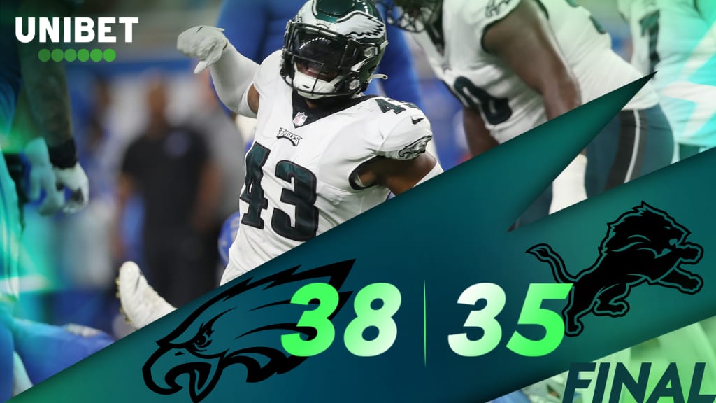 NFL Week 8 Game Recap: Philadelphia Eagles 44, Detroit Lions 6