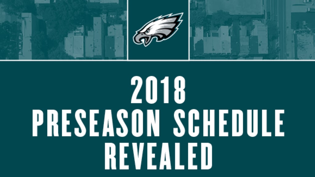 eagles preseason schedule