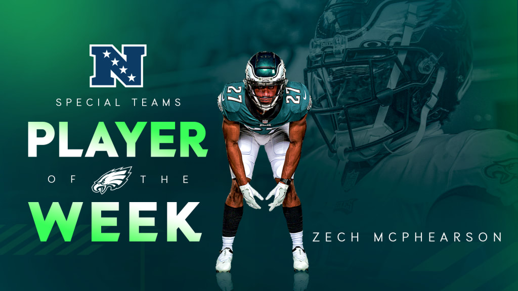 Zech McPhearson named NFC Special Teams Player of the Week