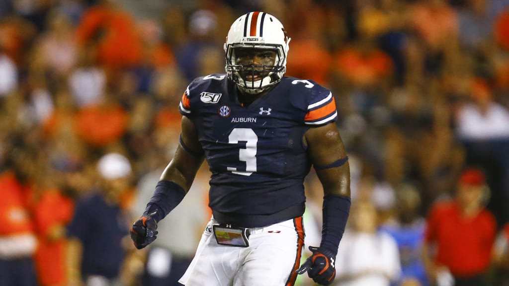 Falcons keep focus on defense, pick Auburn's Marlon Davidson