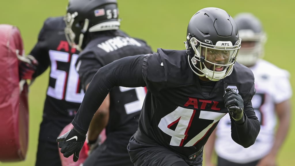 Atlanta Falcons rookie pass rusher flashing early in training camp