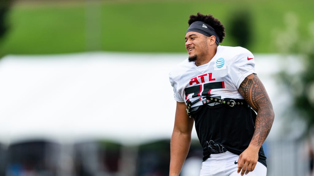 Atlanta Falcons Tyler Allgeier coaches NFL ProCamp at Fort Gordon