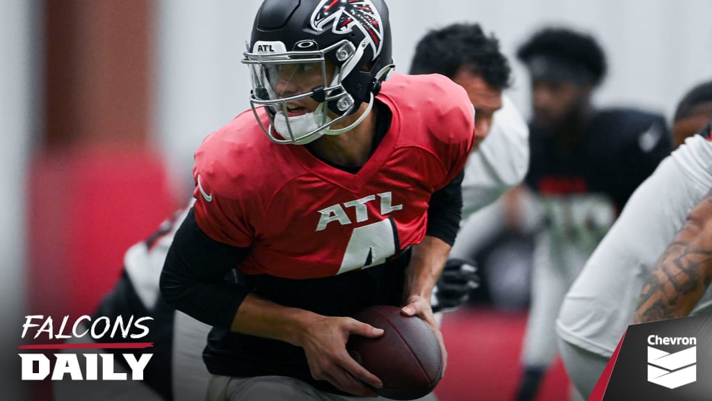 Falcons QB Desmond Ridder Talks Starting Role & Drake London