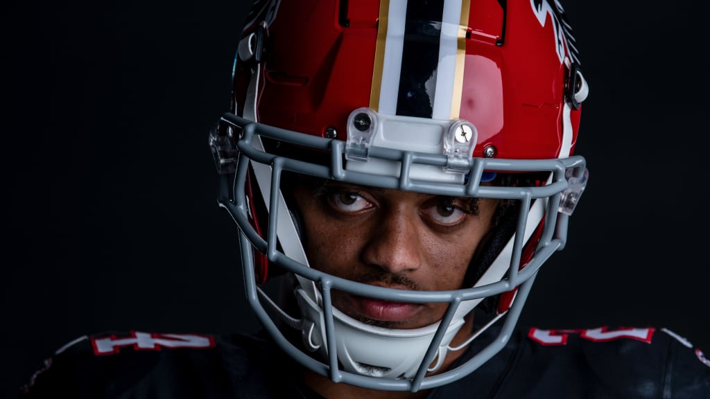 What you need to know about Falcons classic red helmet, how it fits into  2022