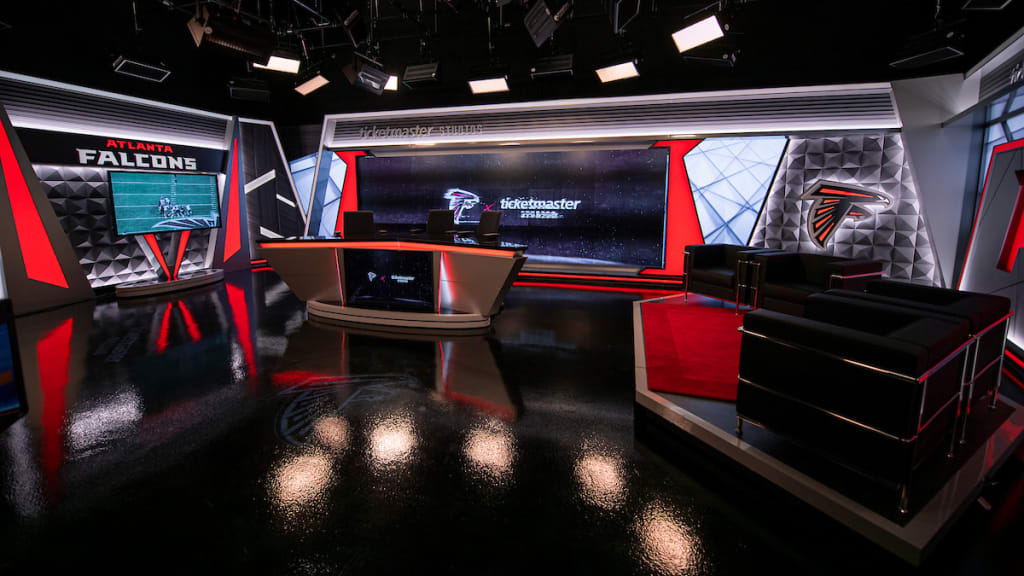 Atlanta Falcons Open Ticketmaster Studios