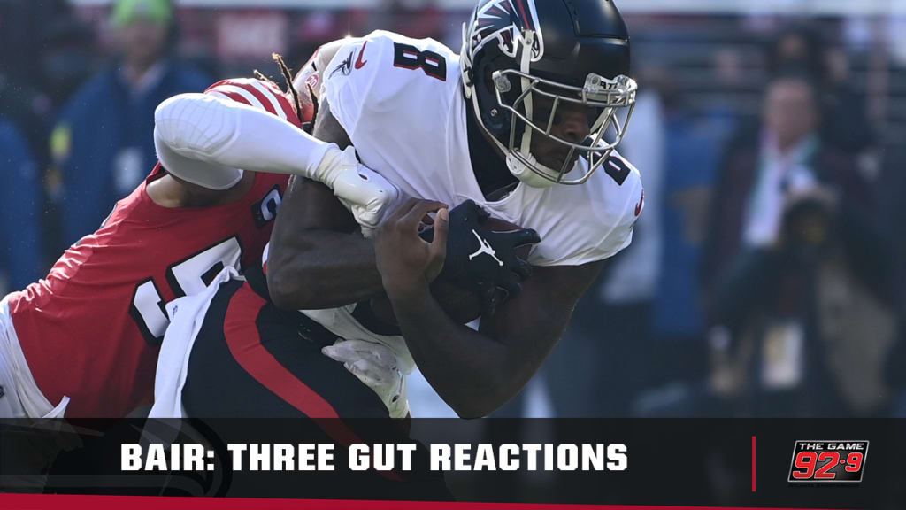 Three gut reactions from Falcons game vs. San Francisco 49ers