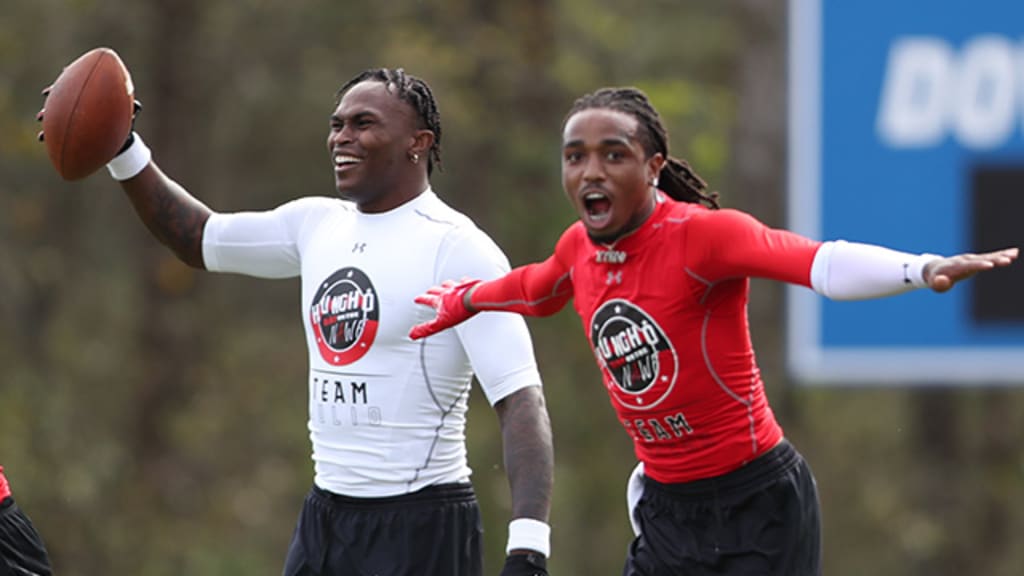 Watch Todd Gurley catch a pass from rapper Quavo at charity event