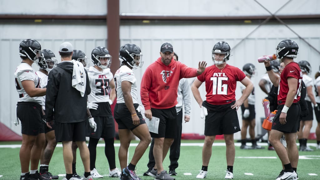 T.I. Makes First Appearance at Falcons Camp