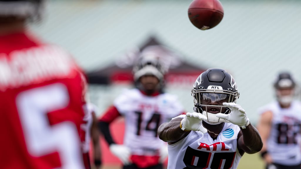 Frank Darby gets mic'd up in home state for preseason game against