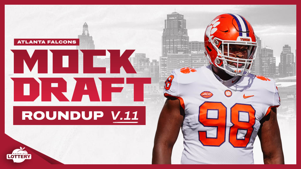 NFL Mock Draft Roundup: Rhett Lewis has Falcons drafting Clemson edge  rusher at No. 8 overall