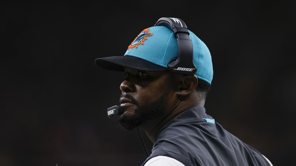 Miami Dolphins head coach Brian Flores loves linebacker Calvin