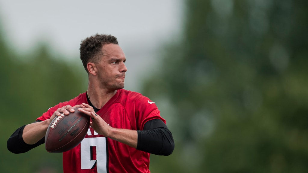 WATCH: Falcons QB Desmond Ridder mic'd up at Tuesday's practice