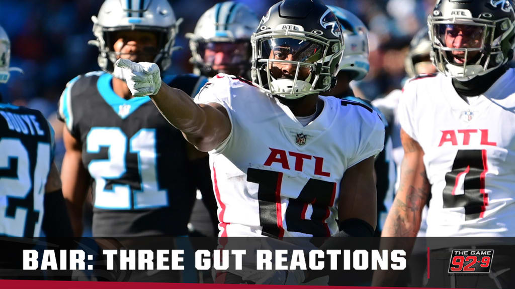 Three gut reactions from Falcons NFL Week 14 game vs. Carolina Panthers