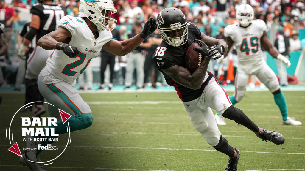 Falcons' Calvin Ridley has a 'welcome to the NFL' moment a week