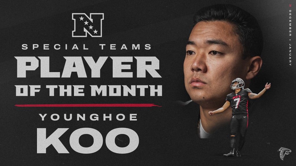 Younghoe Koo wins NFC Special Teams Player of the Week in his first Falcons  game - The Falcoholic