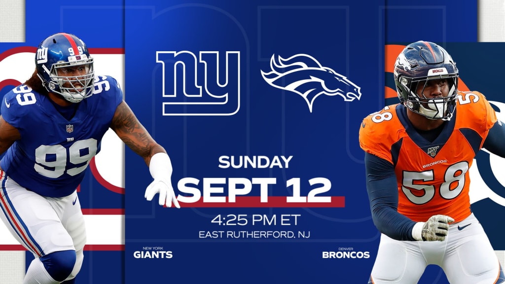 Broncos vs. Giants live stream: How to watch Sunday's Week 1 NFL