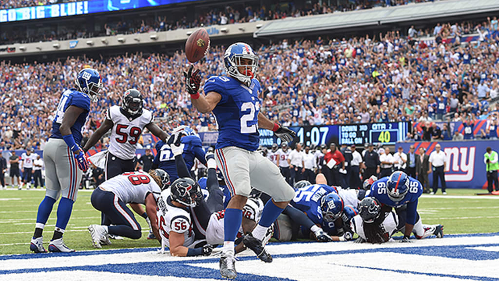 Rashad Jennings - NY Post back cover #NYG #NYC Giants vs. Texans