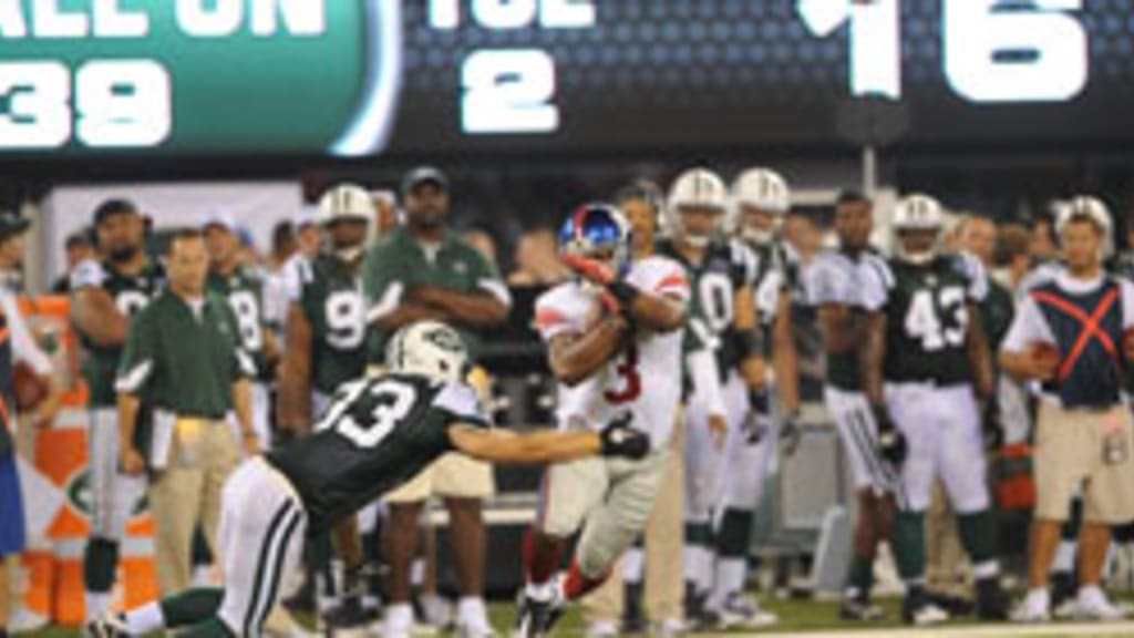 Jets' defensive back Drew Coleman hurts knee during practice 